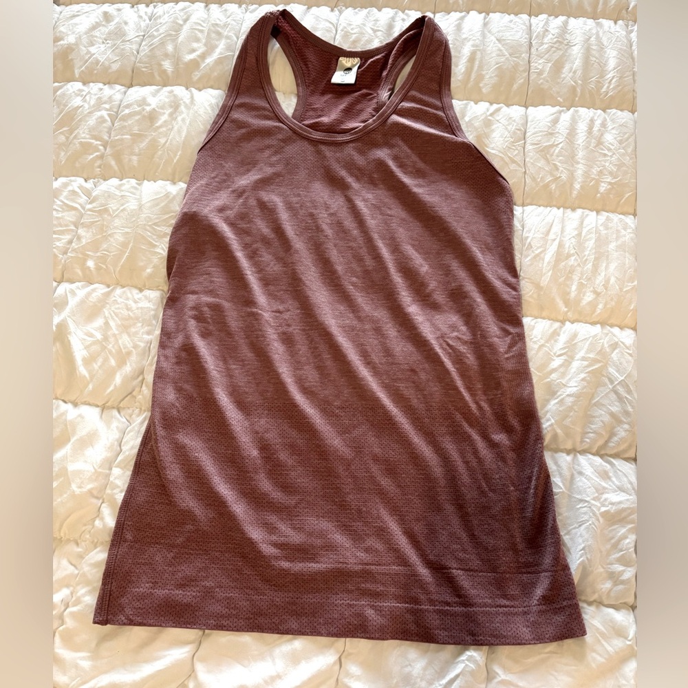 Senita Athletics Essential Seamless tank - rose